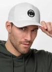 Czapka z daszkiem Full Cap Pit Bull Tech Logo biała
