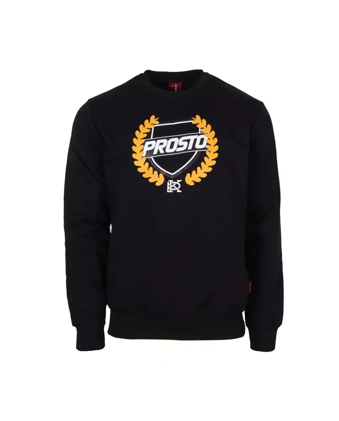 Bluza męska Prosto Klasyk Muel crewneck czarna