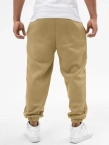 Spodnie męskie dresowe Jigga Wear Small Crown beżowe