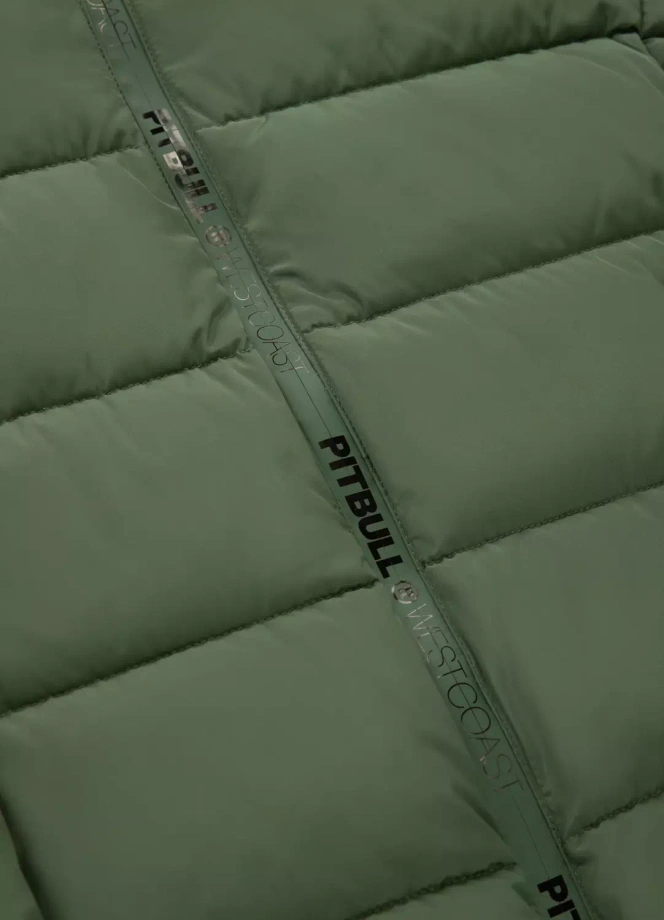 Kurtka zimowa męska Pit Bull Airway 4 Hooded Jacket zielona