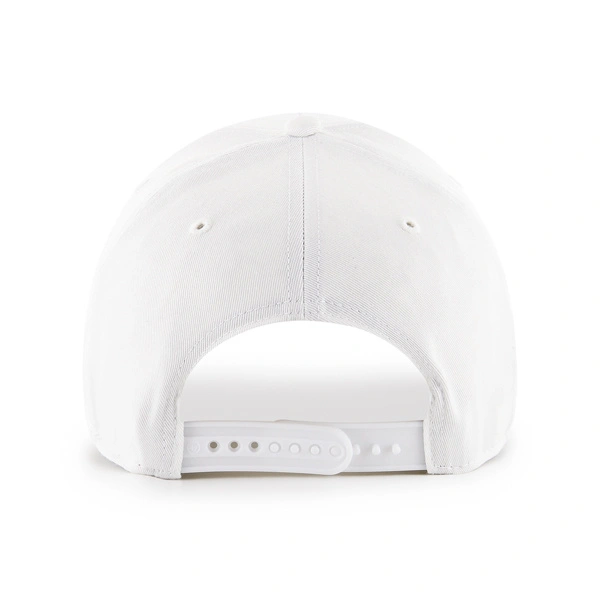 Czapka dziecięca z daszkiem 47 Brand New York Yankees Basic White Clean Up Kids biała