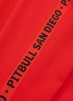 Spodnie dresowe damskie Pit Bull Explory Tape fluo czerwone