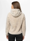 Bluza damska z kapturem Pitbull Aragona beżowa