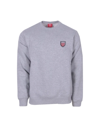 Bluza męska Prosto Klasyk Bazy crewneck szara