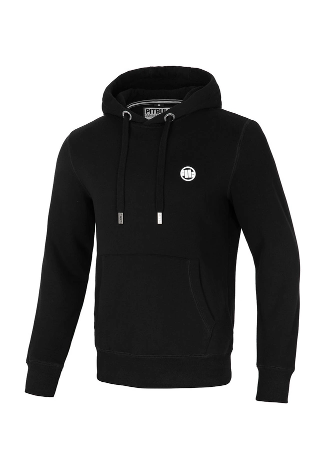 Bluza kangurka z kapturem Pitbull Pit Bull Small Logo hooded męska czarna