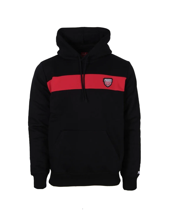 Bluza męska Prosto Klasyk Spiler hoodie czarna