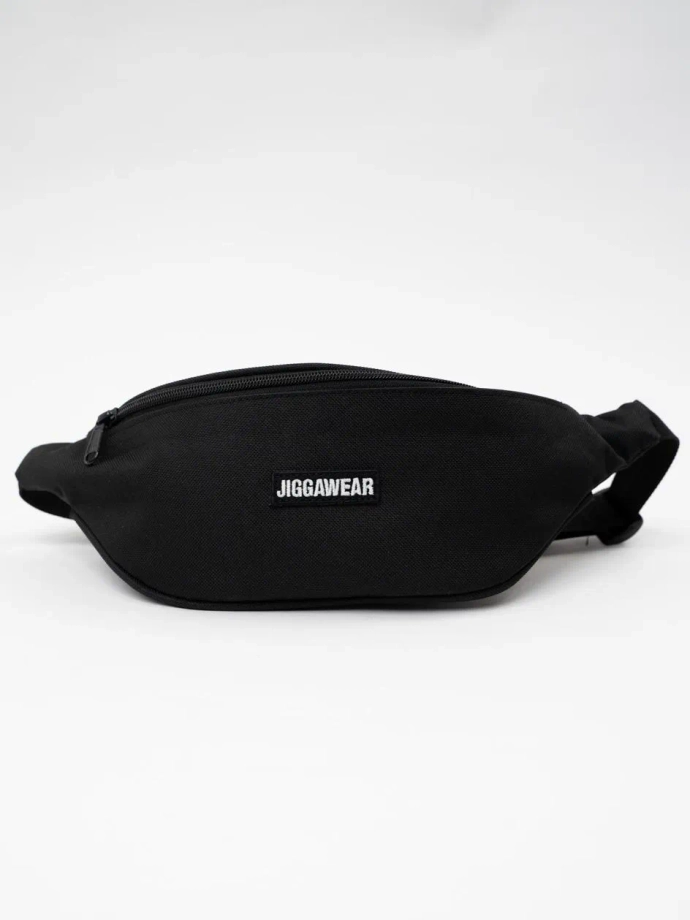 Saszetka nerka Jigga Wear Name czarna