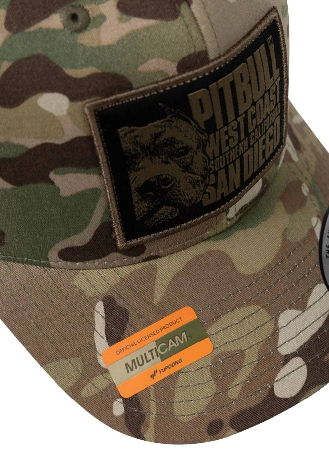 Czapka z daszkiem Snapback Trucker Pit Bull Pitbull Blood Dog camo