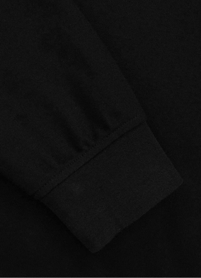 Koszulka Longsleeve męska Pitbull Pique Rockey czarna