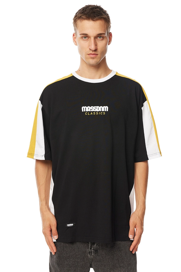 Koszulka męska t-shirt Mass Dnm Drift czarna