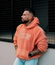 Bluza unisex Olavoga OROFIOU pomarańczowa