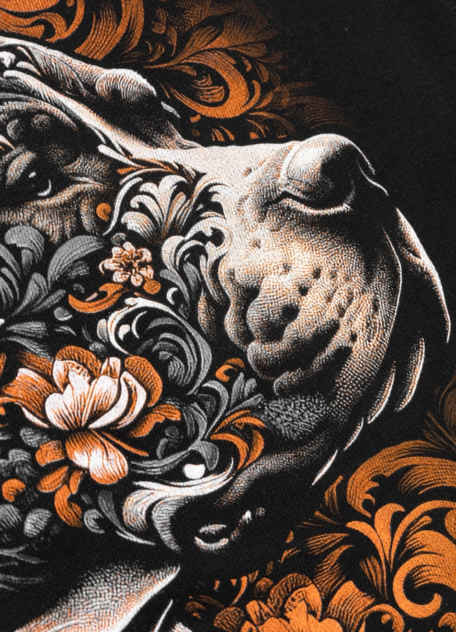 Bluza męska bez kaptura Pit Bull Tattoo czarna