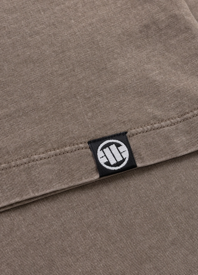 Koszulka damska T-shirt Pit Bull CruisinAndBoozin brązowy