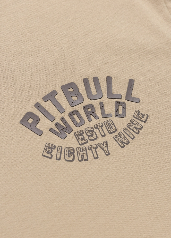Koszulka męska T-Shirt Pitbull West Coast Guardian Angel beżowa