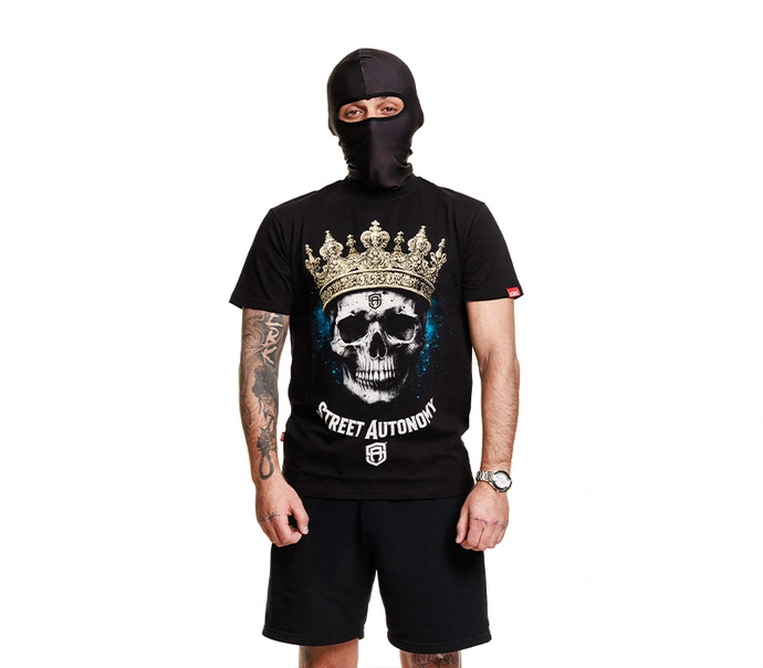 Koszulka męska t-shirt Street Autonomy Kings czarna