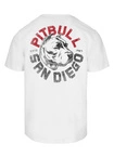 Koszulka męska T-Shirt Pit Bull Pitbull Dog SD biała