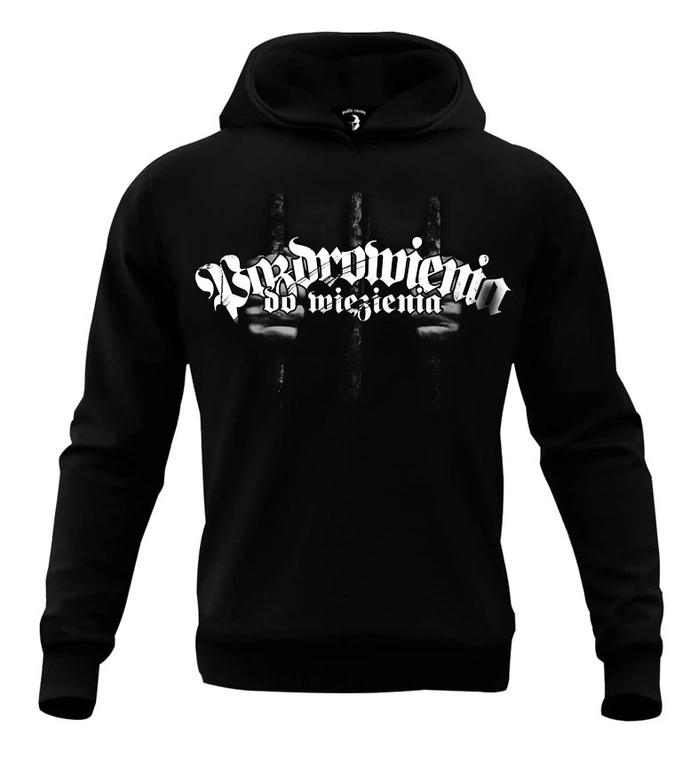 Bluza męska z kapturem Public Enemy PDW nadejdzie taki czas hoodie czarna