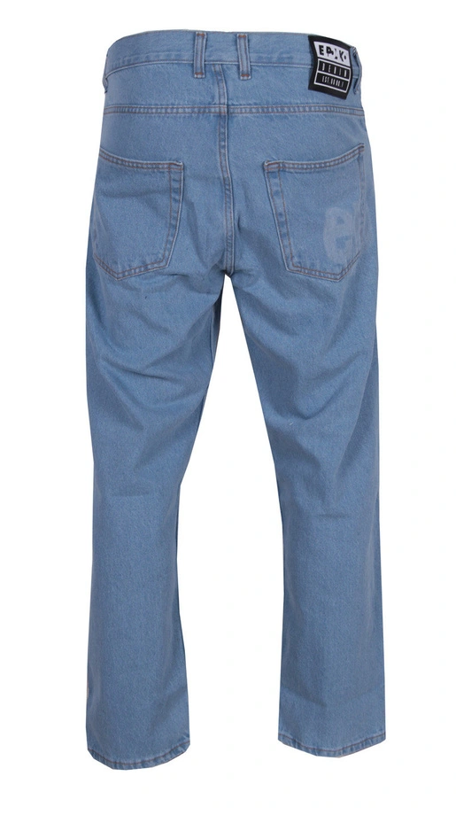 Spodnie jeansowe El Polako Baggy Ep Laser light blue