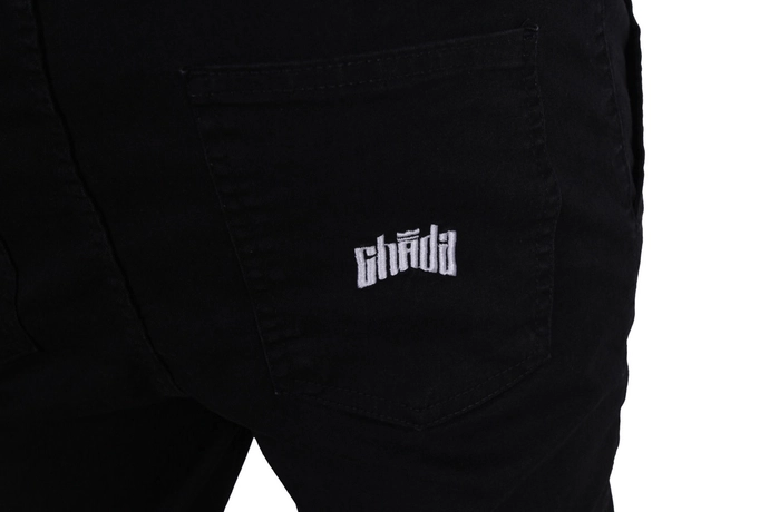 Spodnie Jogger Chada Proceder Haft Jeans black