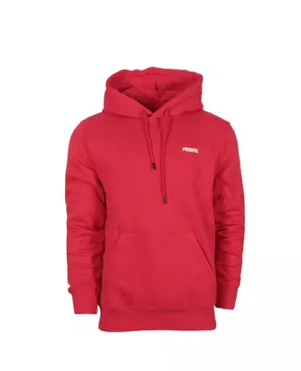 Bluza męska z kapturem Prosto Klasyk Bassik hoody czerwona