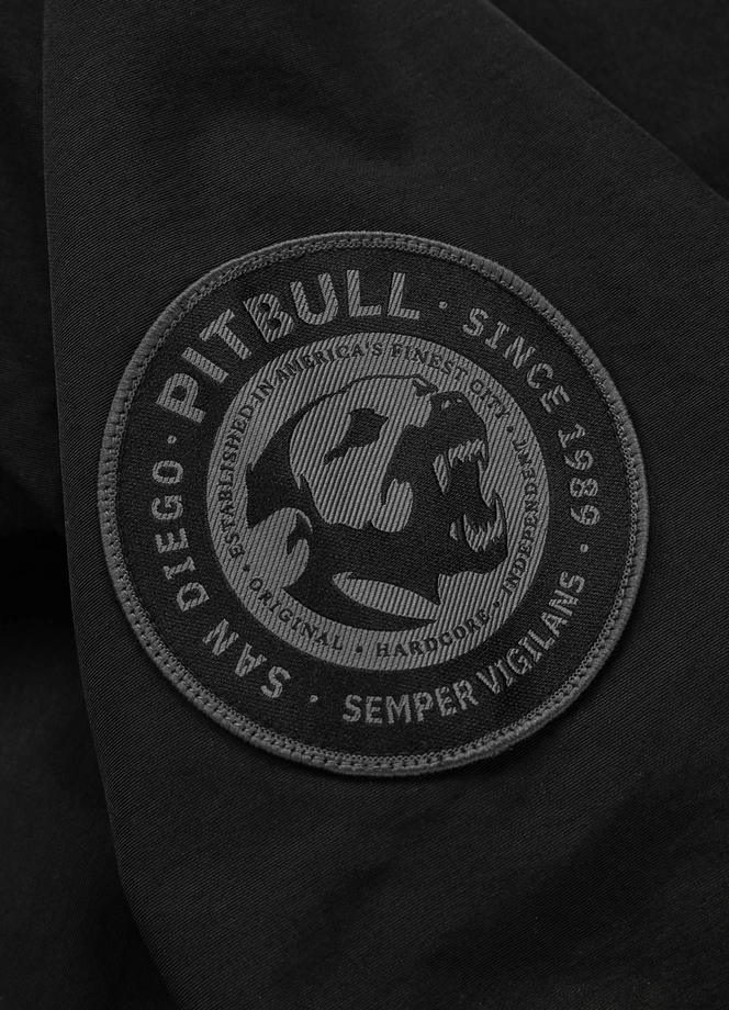 Kurtka męska przejściowa Pit Bull Hooper czarna