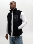 Bezrękawnik męski Kamizelka Jigga Wear Sherpa czarny