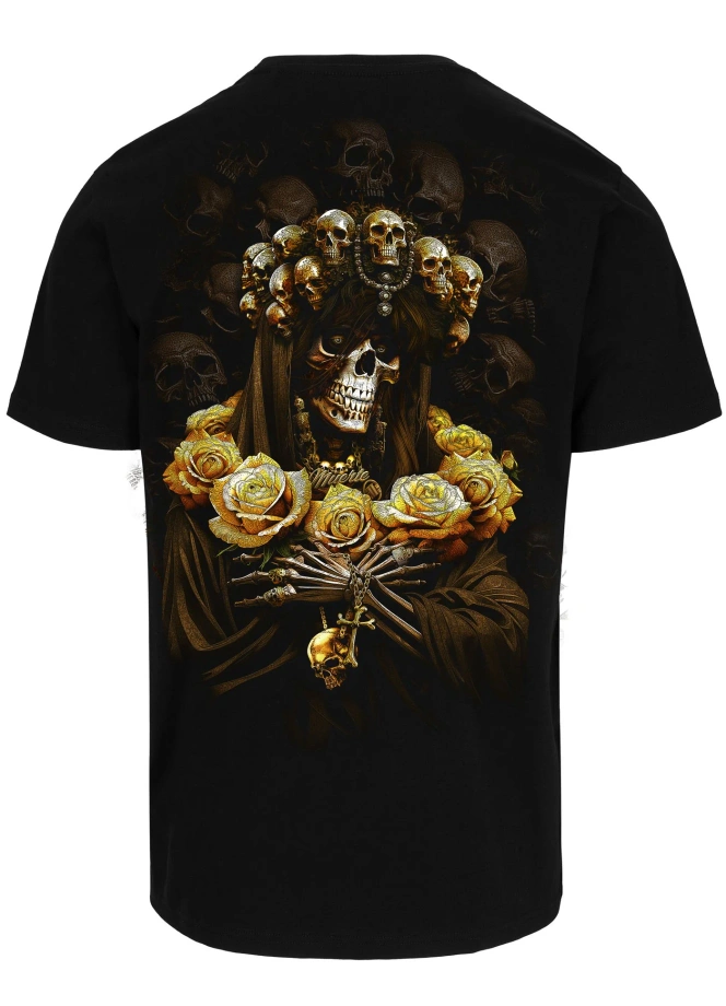 Koszulka męska T-Shirt Pit Bull Santa Muerte 26 czarna