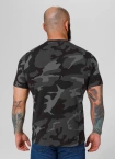 Koszulka męska T-Shirt Pit Bull Pitbull Classic Boxing Slim Fit czarna camo