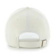 Czapka z daszkiem sztruksowa 47 Brand New York Yankees Mini Script Clean Up kremowa