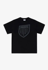 Koszulka męska t-shirt Prosto Shield czarna