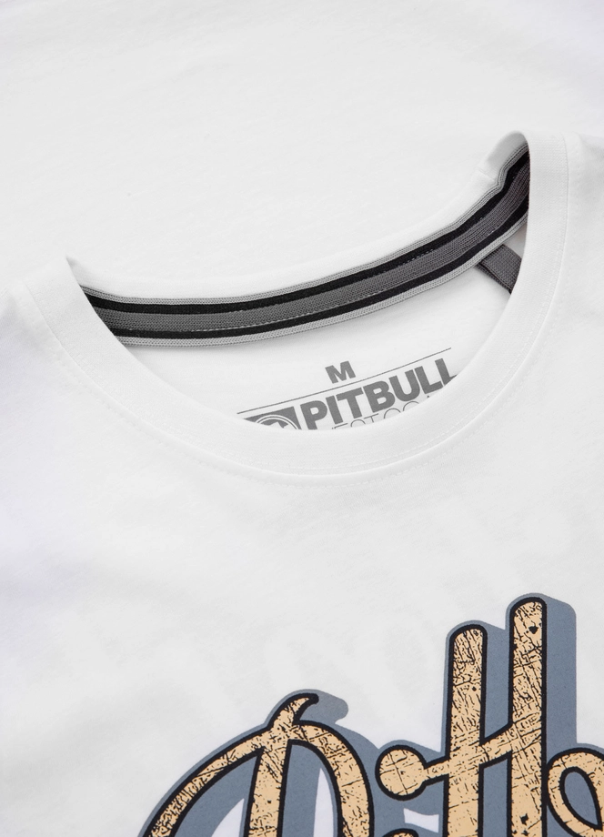 Koszulka męska T-Shirt Pit Bull Pitbull Orginal biała