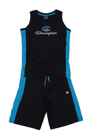 Komplet sportowy Champion Junior Basket black/blue