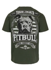 Koszulka męska T-Shirt Pit Bull Pitbull Troublemaker ciemno zielona