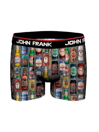 Bokserki męskie John Frank Fresh szare