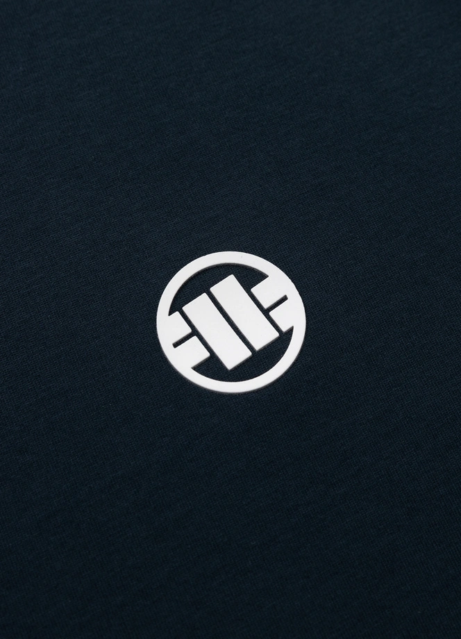 Koszulka męska T-Shirt Pitbull Small Logo granatowa