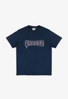 Koszulka męska t-shirt oversize Prosto Graffiti granatowa
