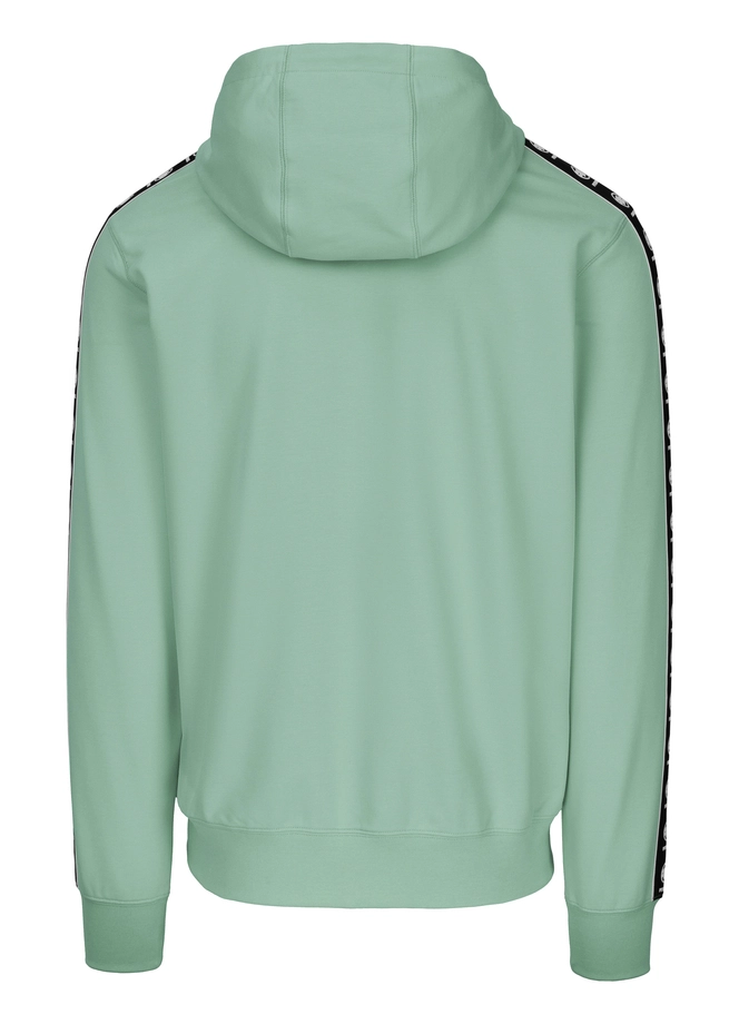 Bluza męska z kapturem Pitbull Pit Bull Tape Nugget miętowa zielona