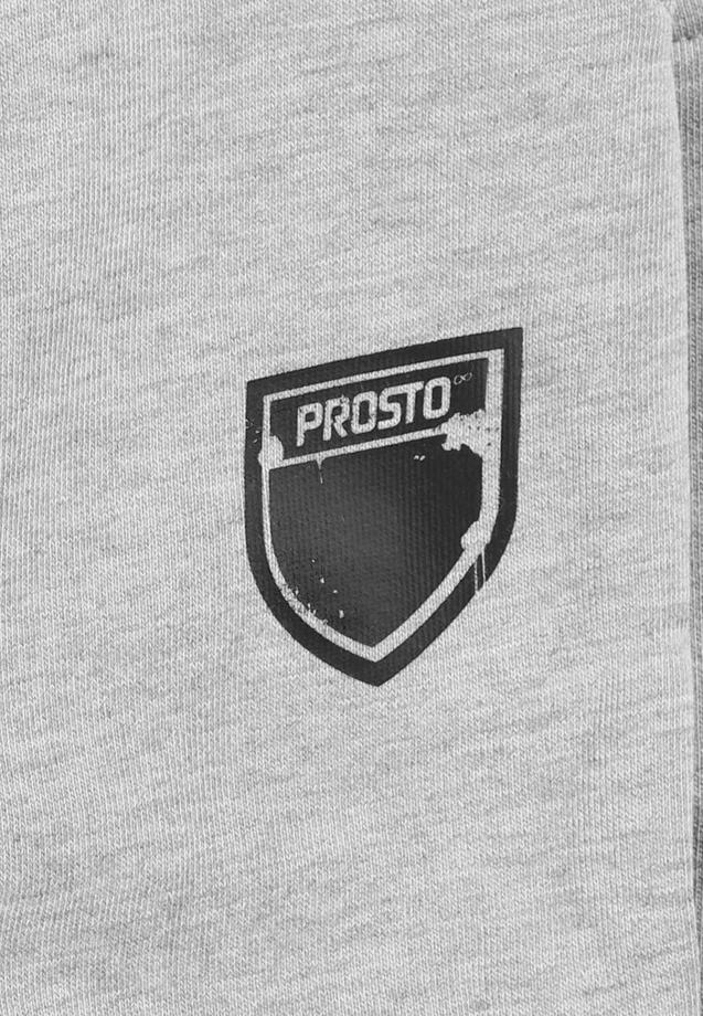 Spodnie dresowe męskie Prosto Splash Shield Mini szare