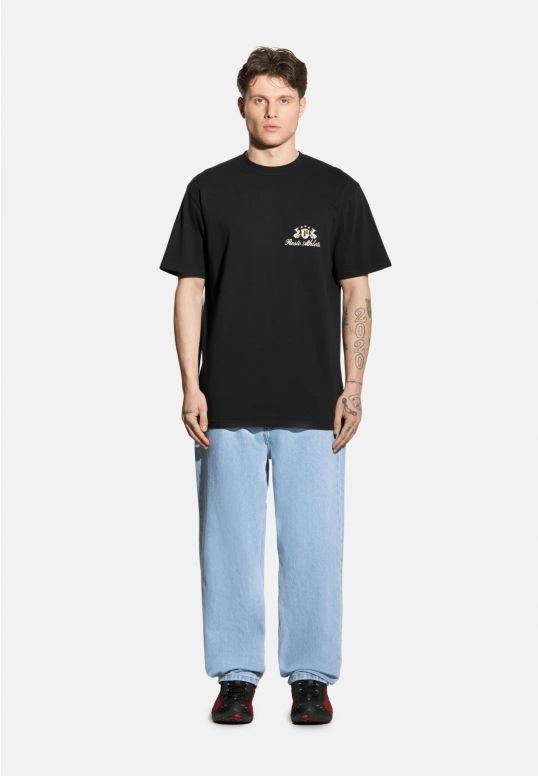 Koszulka męska t-shirt oversize Prosto Pray czarna
