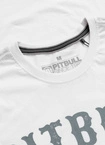 Koszulka męska T-Shirt Pit Bull Pitbull Strenght & Respect biała