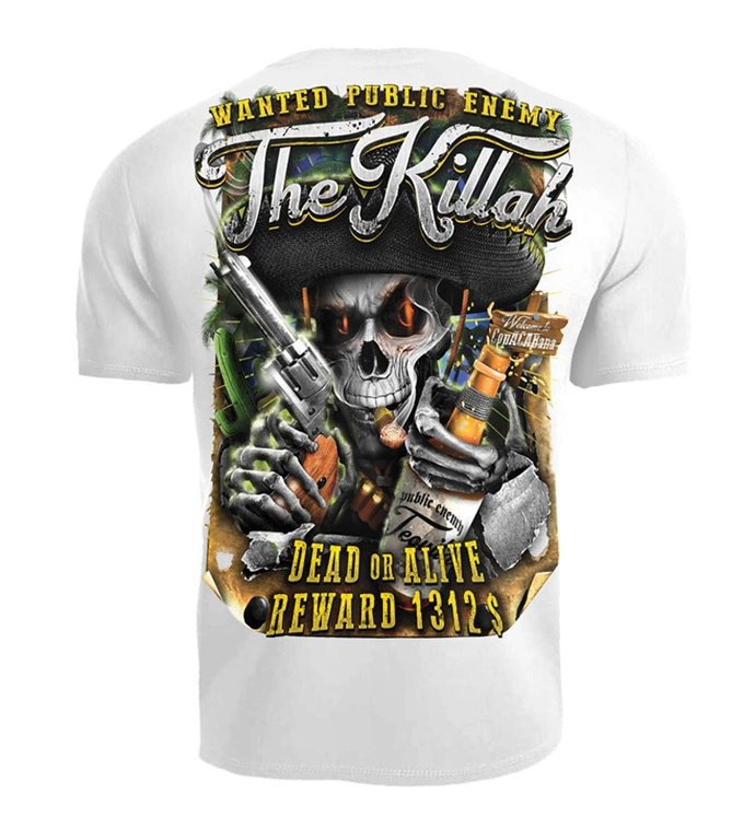 Koszulka męska T-shirt Public Enemy The Killah biała