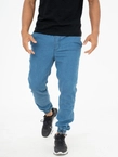 Spodnie męskie Jogger Jeans Jigga Wear Crown Sky Blue jasno niebieskie