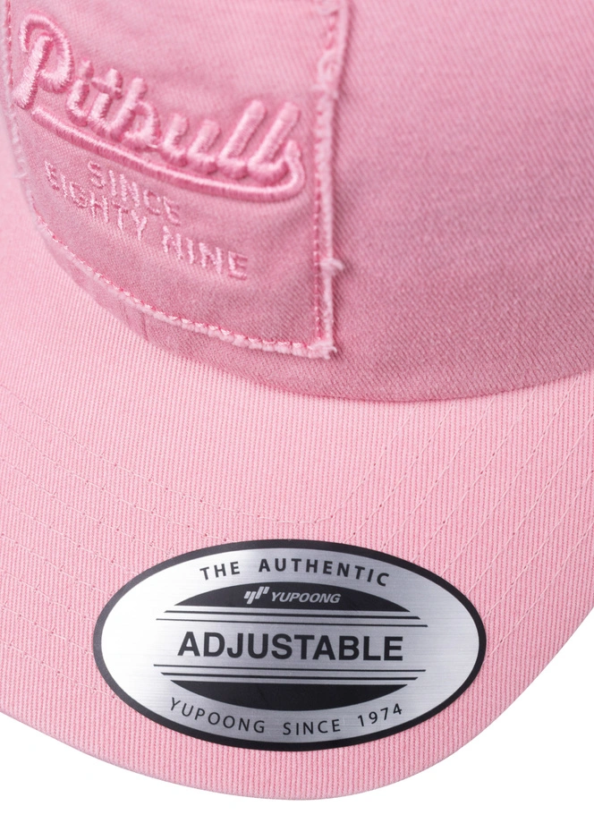 Czapka z daszkiem Snapback Pit Bull Seabridge różowa