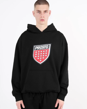 Bluza męska z kapturem Prosto Infine czarna