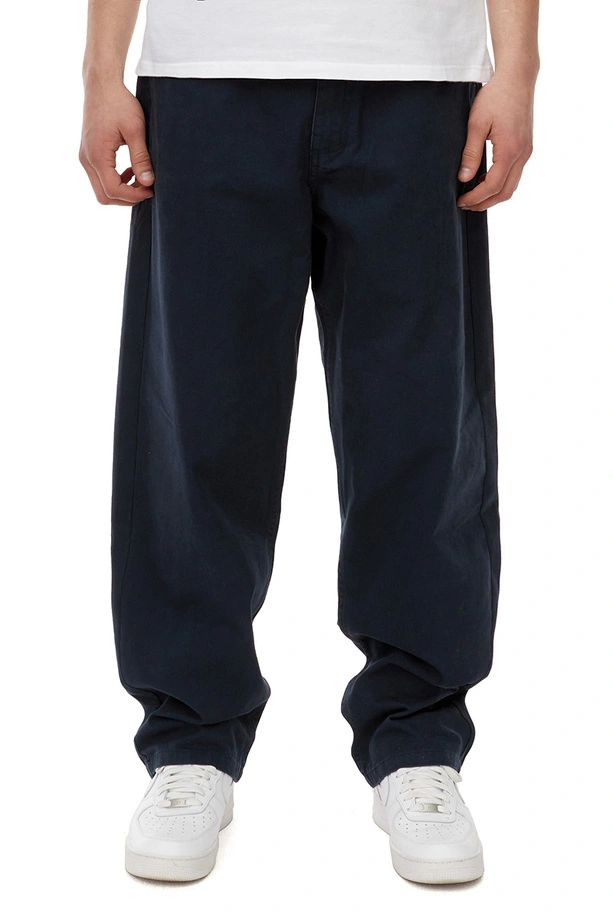 Spodnie męskie Mass Denim Slang Baggy Fit granatowe
