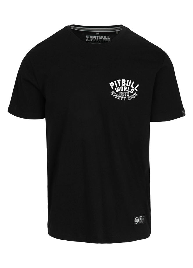 Koszulka męska T-Shirt Pit Bull Pitbull Hero czarna