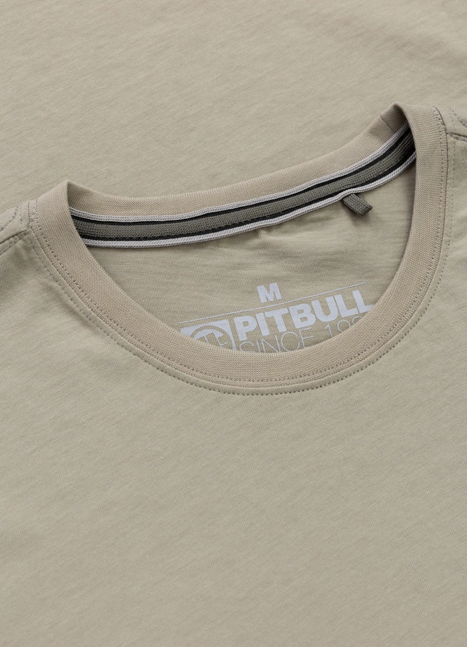 Koszulka męska T-Shirt Pit Bull Pitbull Planet Surf szara oliwkowa
