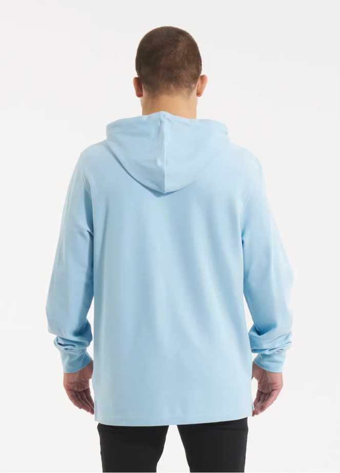 Bluza męska Pitbull Pit Bull Pique Rockey hooded niebieska