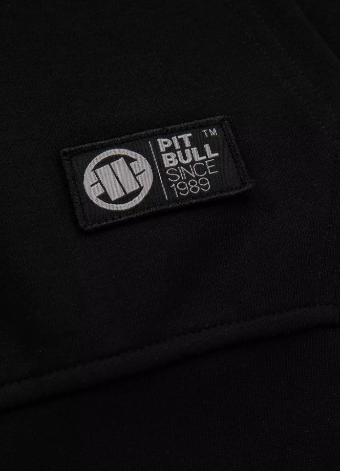 Bluza męska z kapturem Pitbull Jarvis Pit Bull hooded czarna