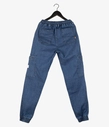 Spodnie jogger jeans Elade Classic Cargo niebieskie